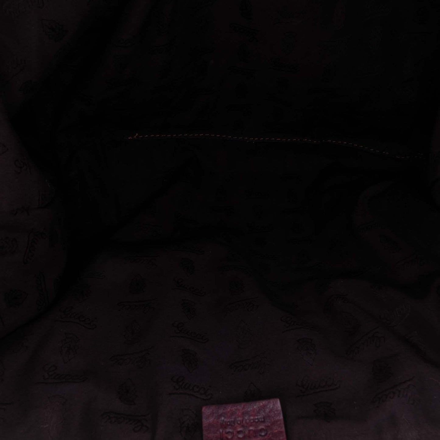 Gucci Large GG Canvas Bamboo Bar Tote