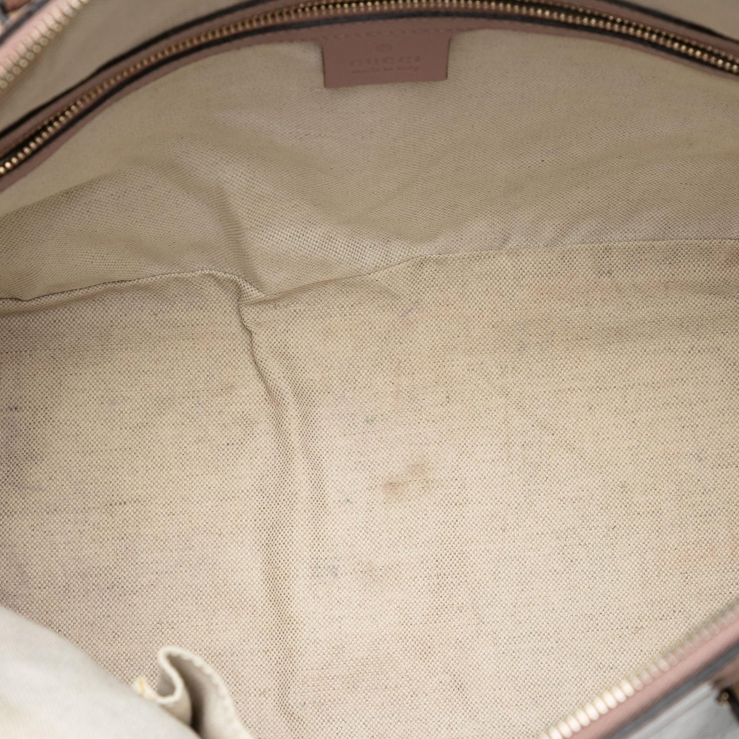 Gucci Large Microguccissima Patent Nice Dome Satchel