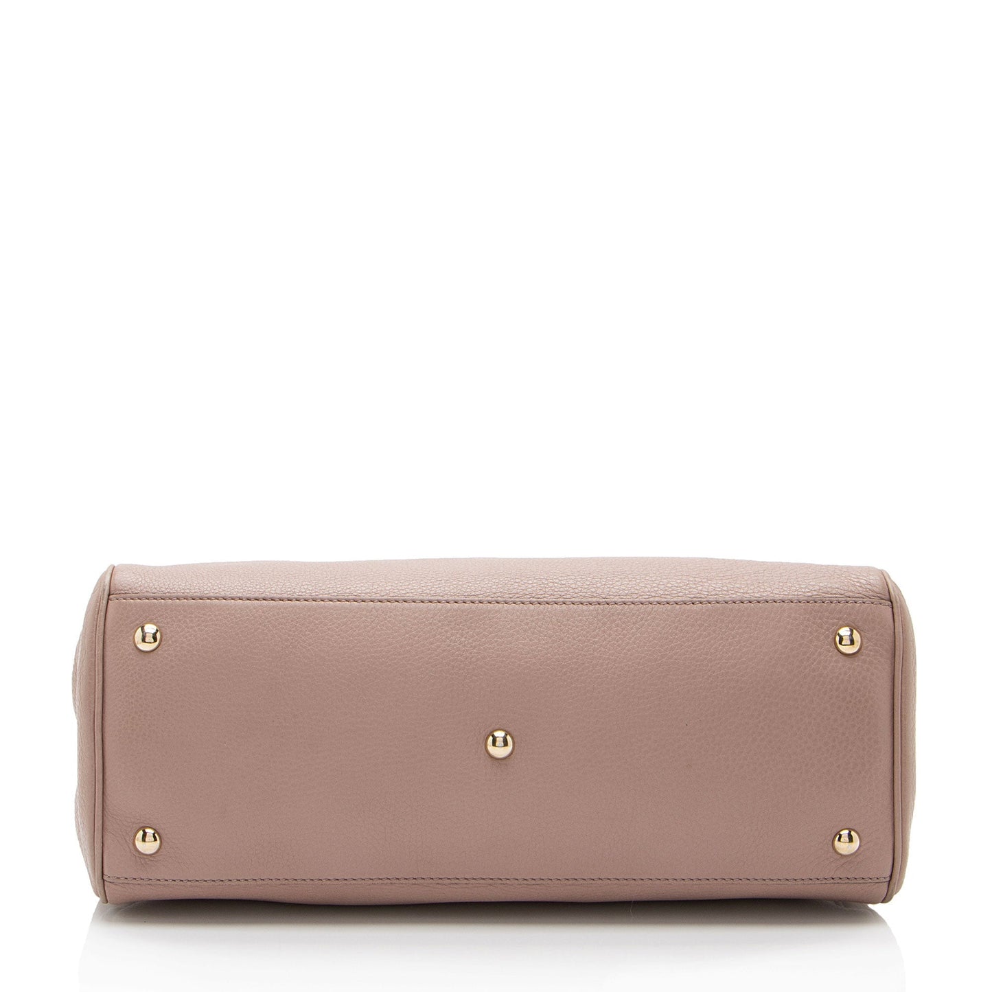 Gucci Leather Bamboo Medium Shopper Tote
