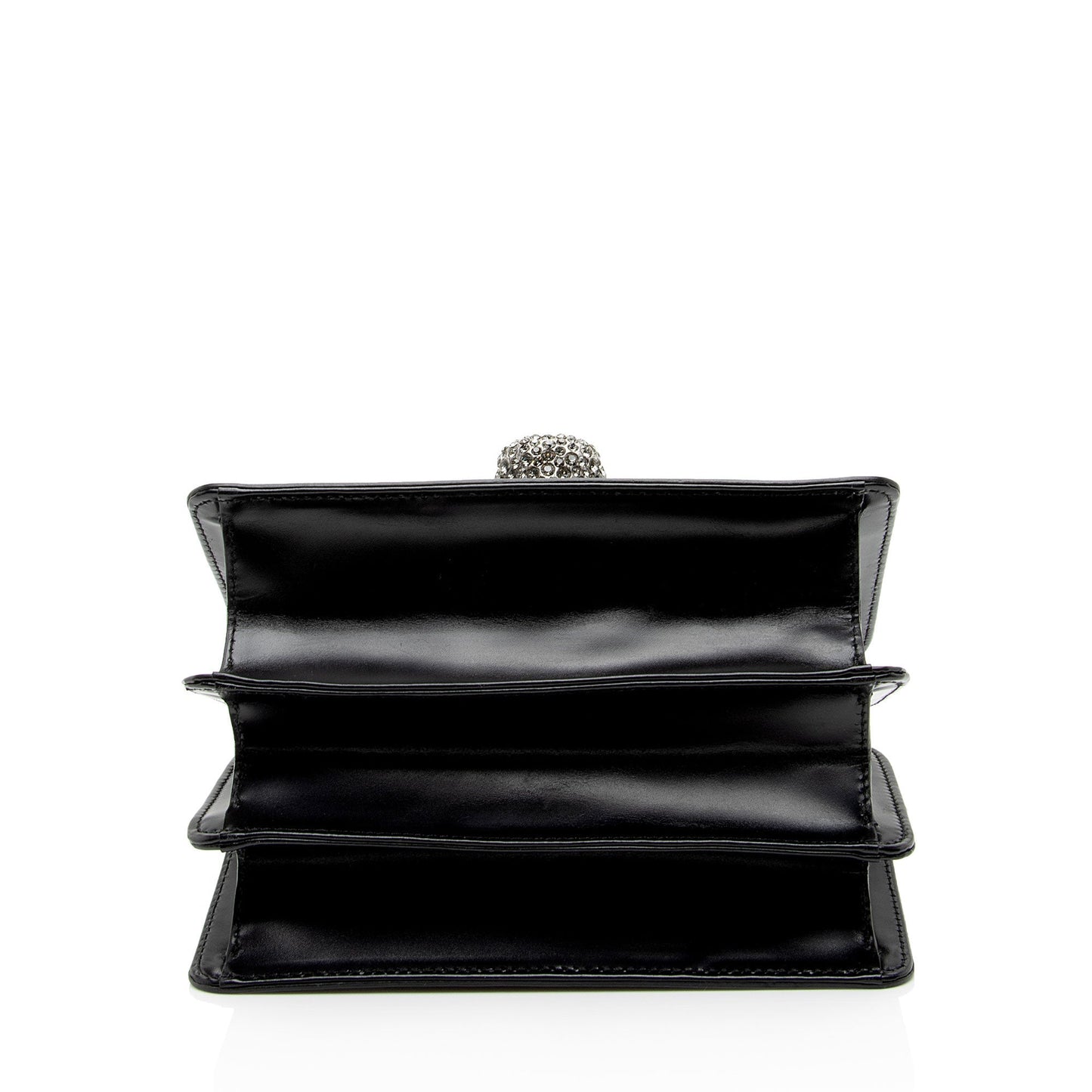 Gucci Leather Bamboo Thiara Small Top Handle Satchel (SHF-OVk4LV)