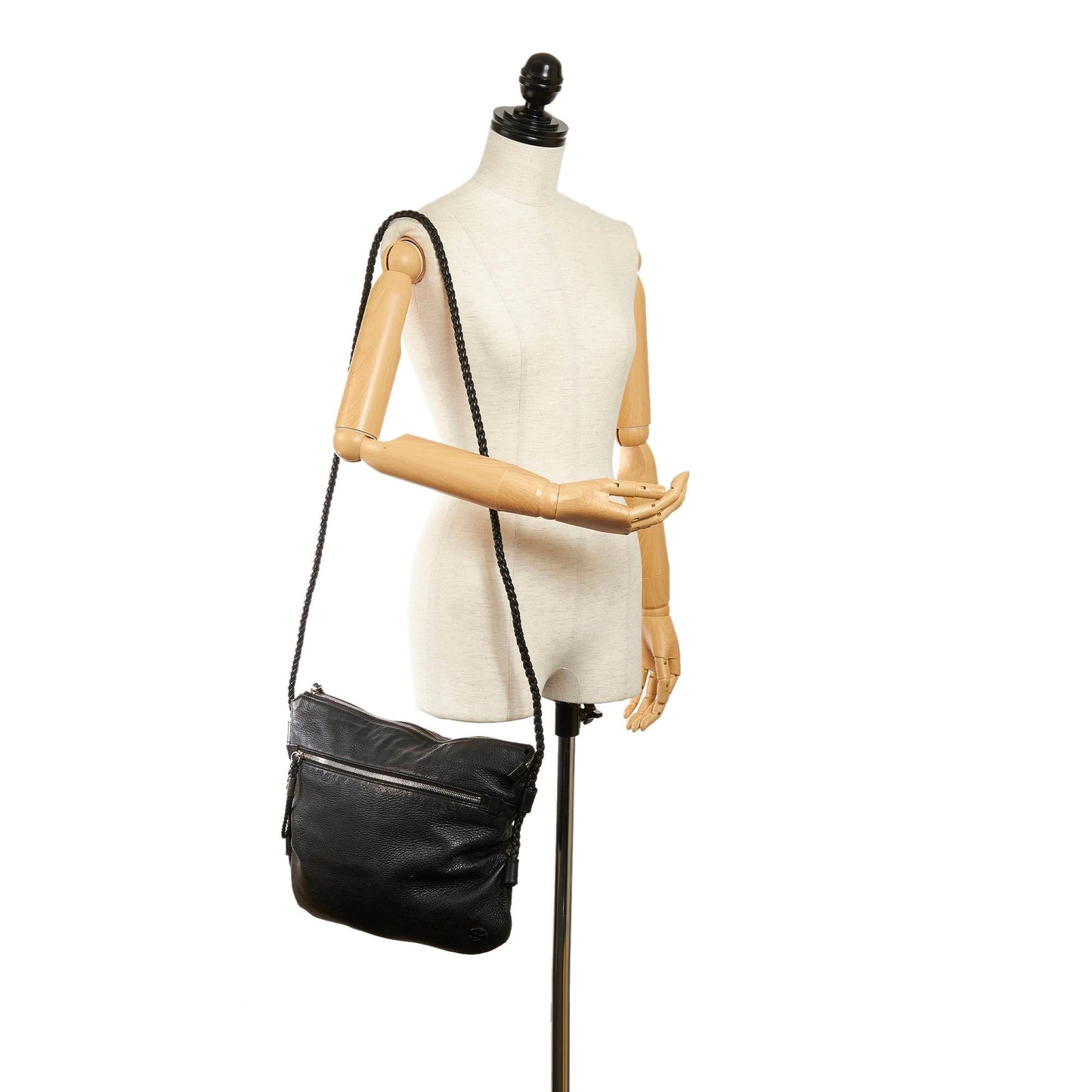 Gucci Leather Crossbody Bag (SHG-30711)