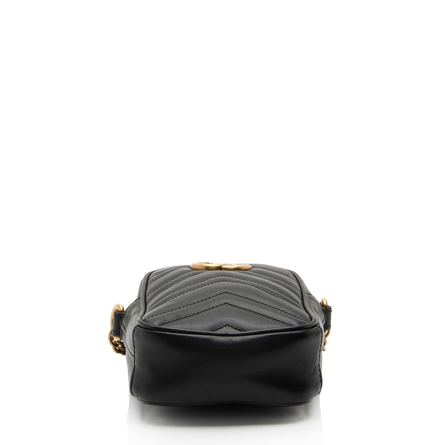 Gucci Matelasse Leather GG Marmont Mini Crossbody Bag (SHF-aWCKyT)