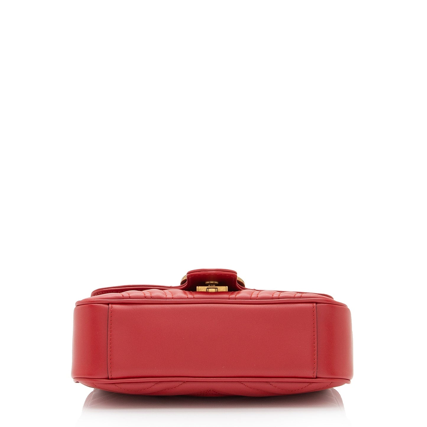Gucci Matelasse Leather GG Marmont Mini Flap Bag (SHF-w2Ucq0)