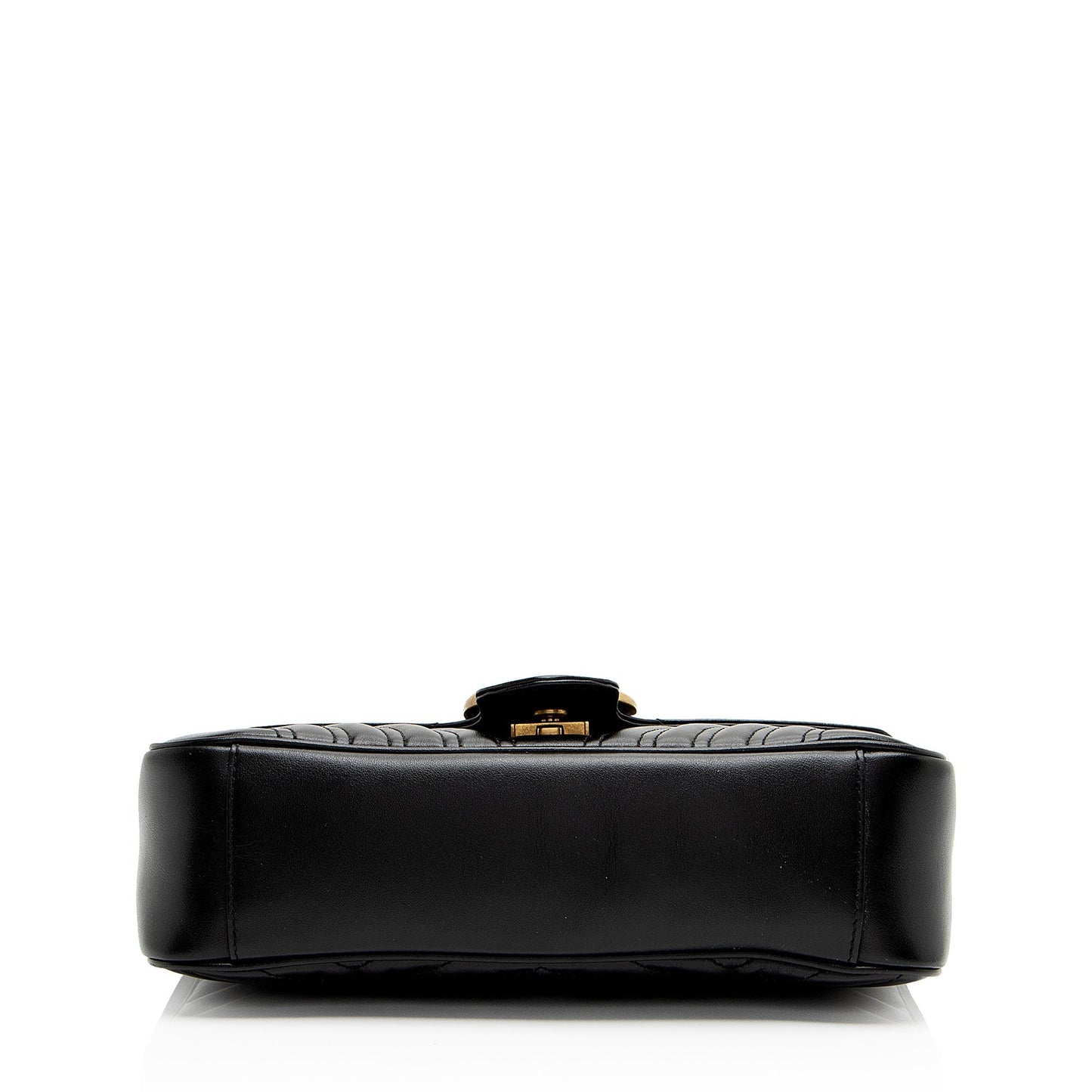 Gucci Matelasse Leather GG Marmont Medium Flap Bag