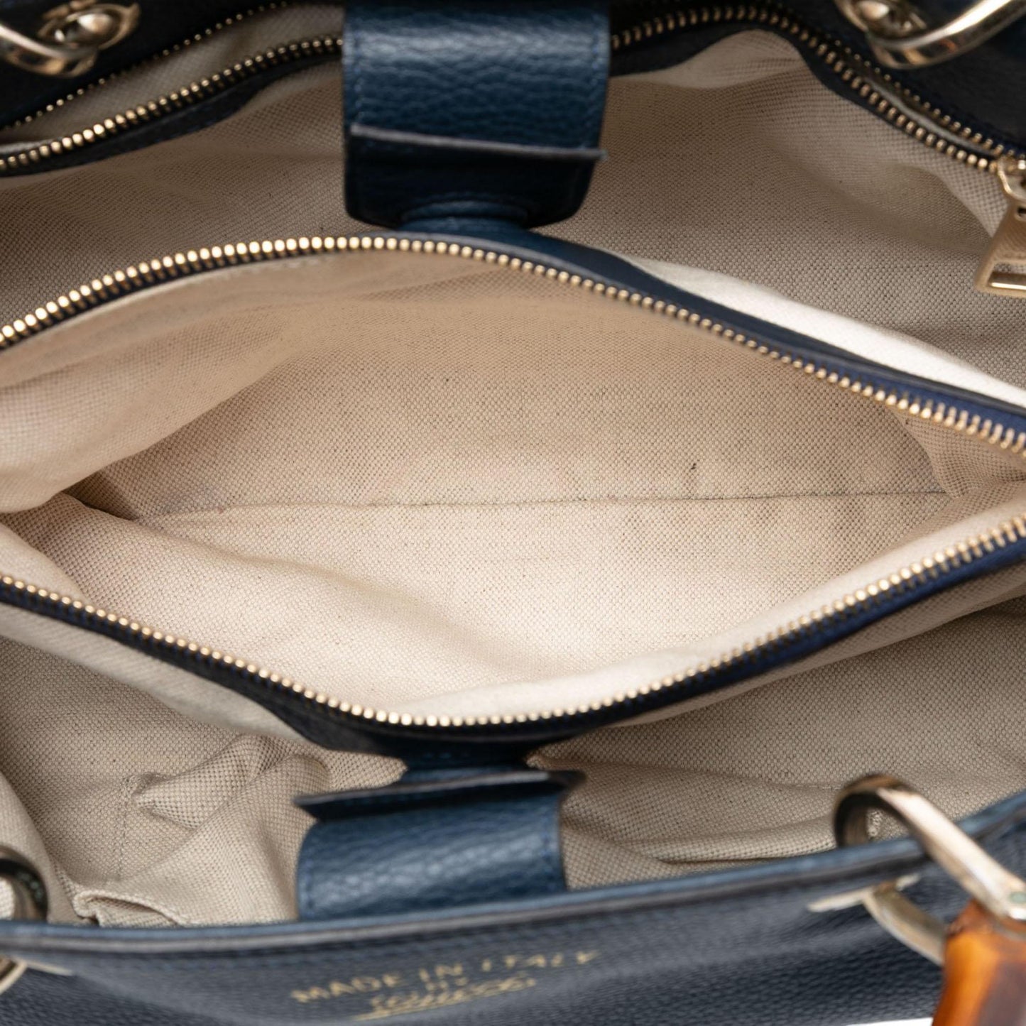 Gucci Medium Calfskin Bamboo Shopper Satchel
