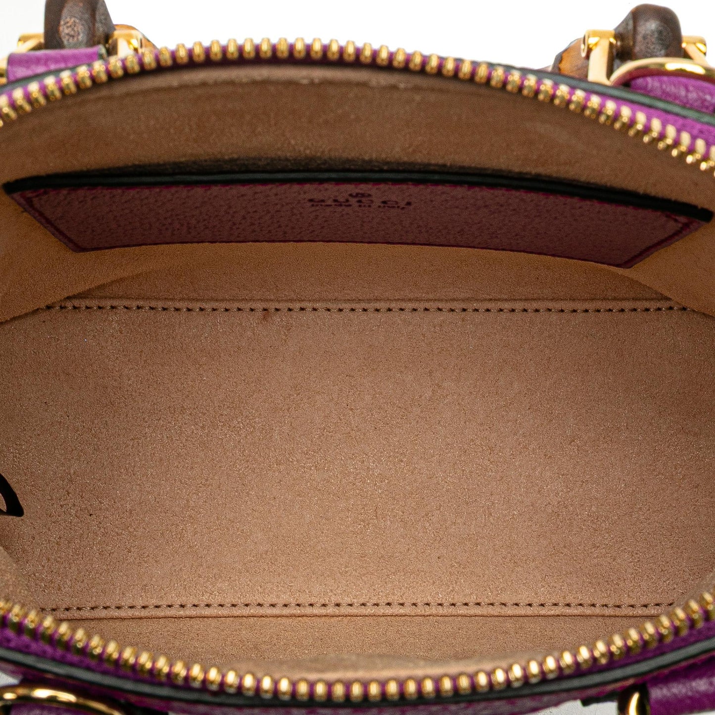 Gucci Mini Dollar Calfskin Bamboo Diana Dome Satchel