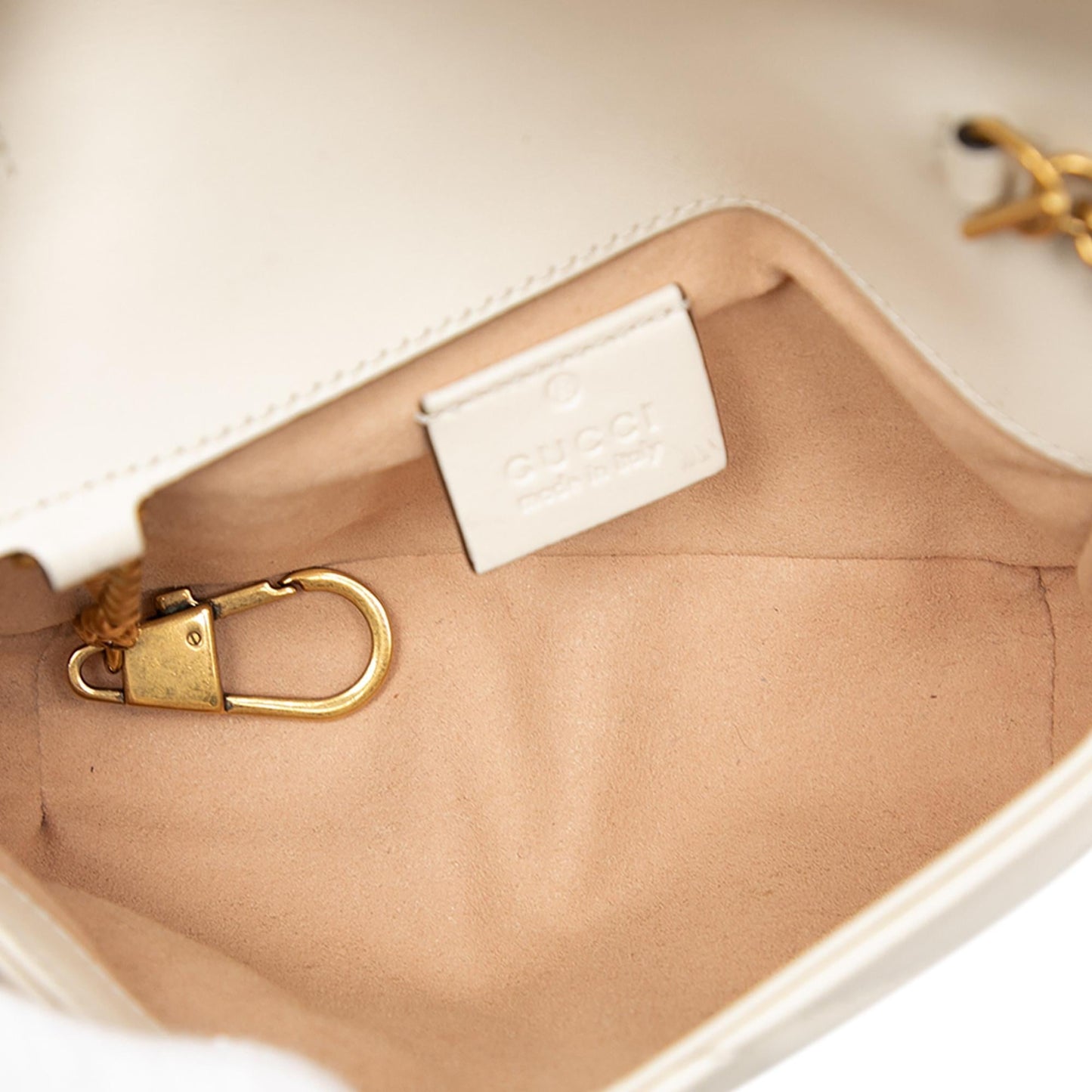 Gucci Mini GG Marmont Matelasse Leather Flap Crossbody