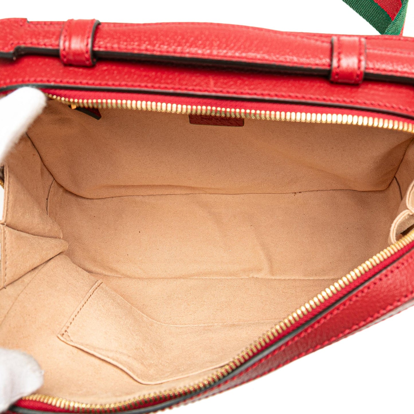 Gucci Small GG Supreme Flora Ophidia Satchel (SHG-Z0jPfA)