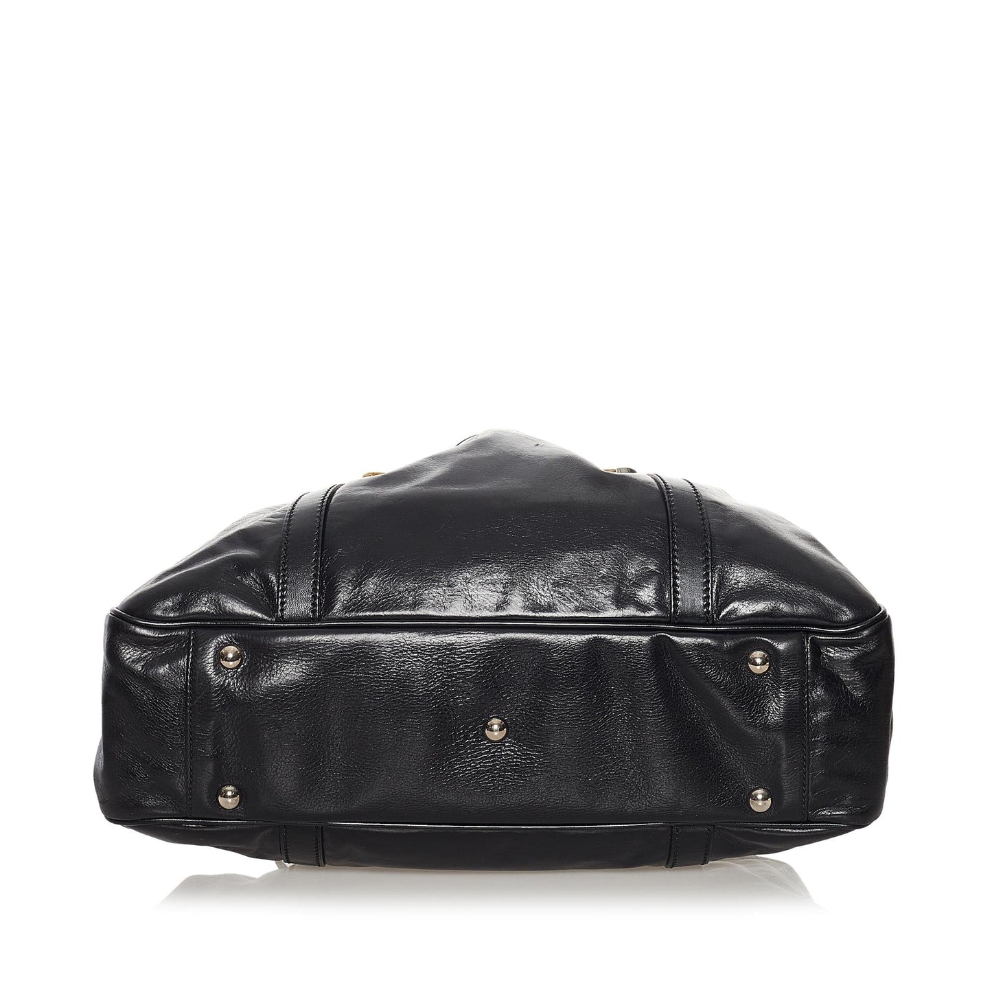 Gucci Twin Leather Tote Bag (SHG-33680)