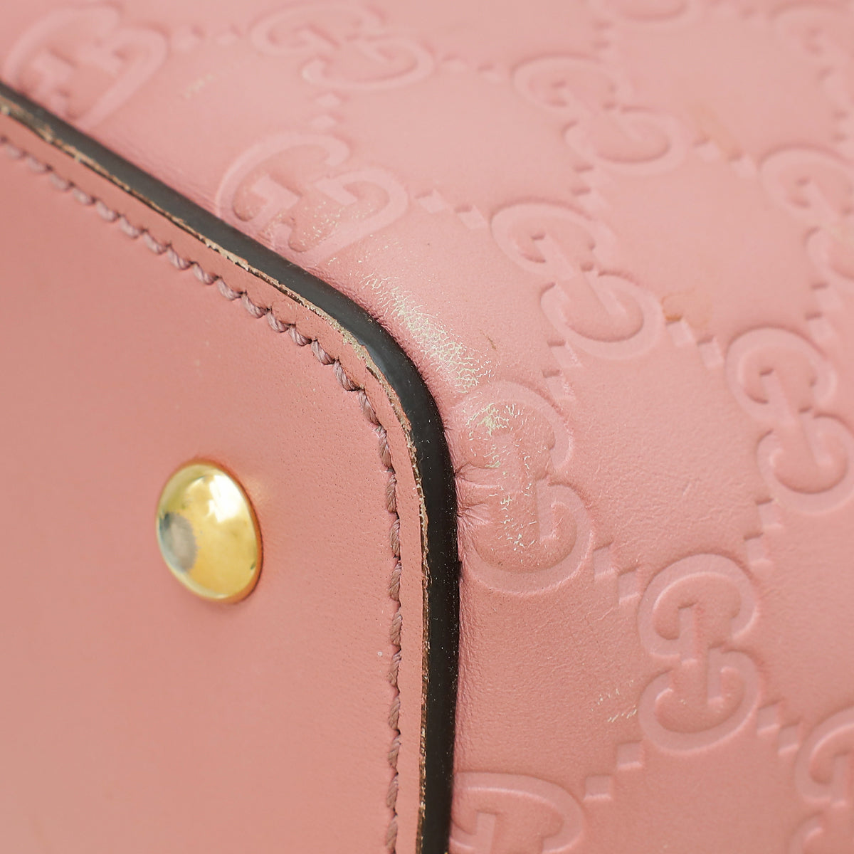 Gucci Leather Top Handle Shoulder Bag