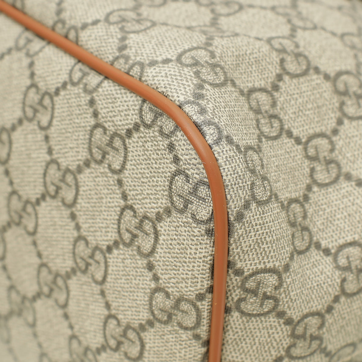 Gucci Leather Canvas Tote