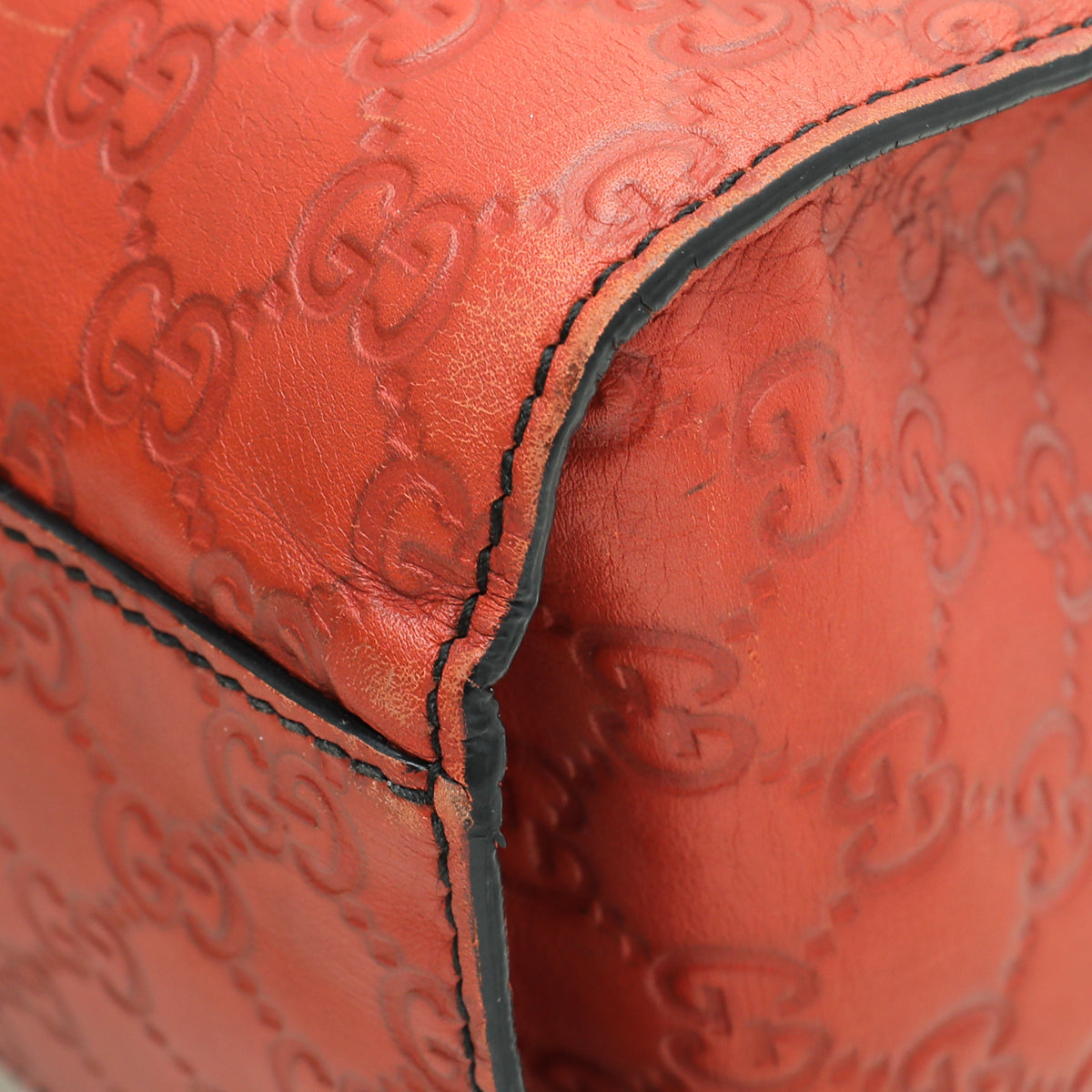 Gucci Leather Shoulder Bag