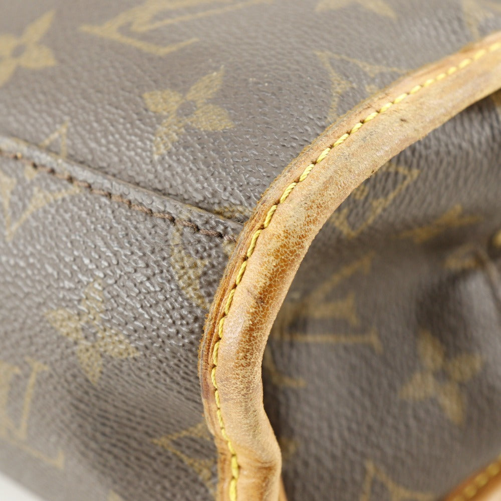 LOUIS VUITTON Handbag Monogram canvas Brown Business bag Rivoli unisex(Unisex)