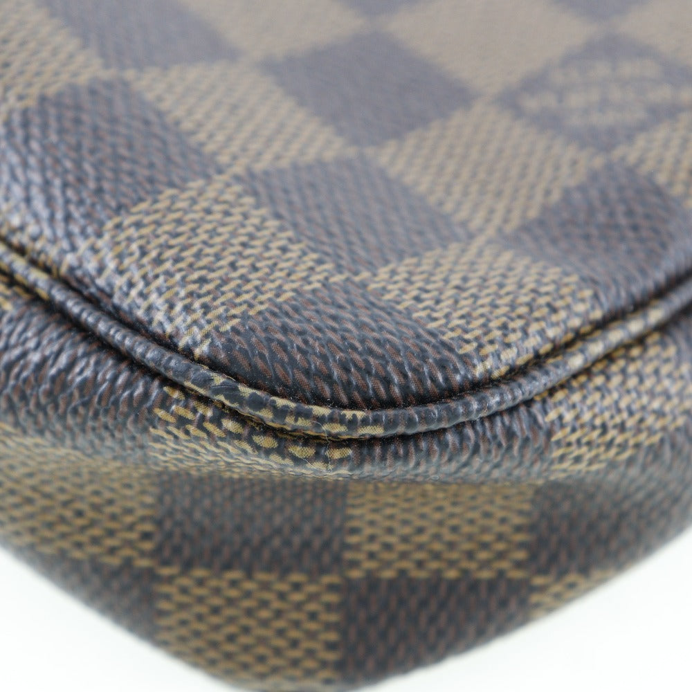 LOUIS VUITTON Pouch Damier canvas Brown Accessory pouch Women