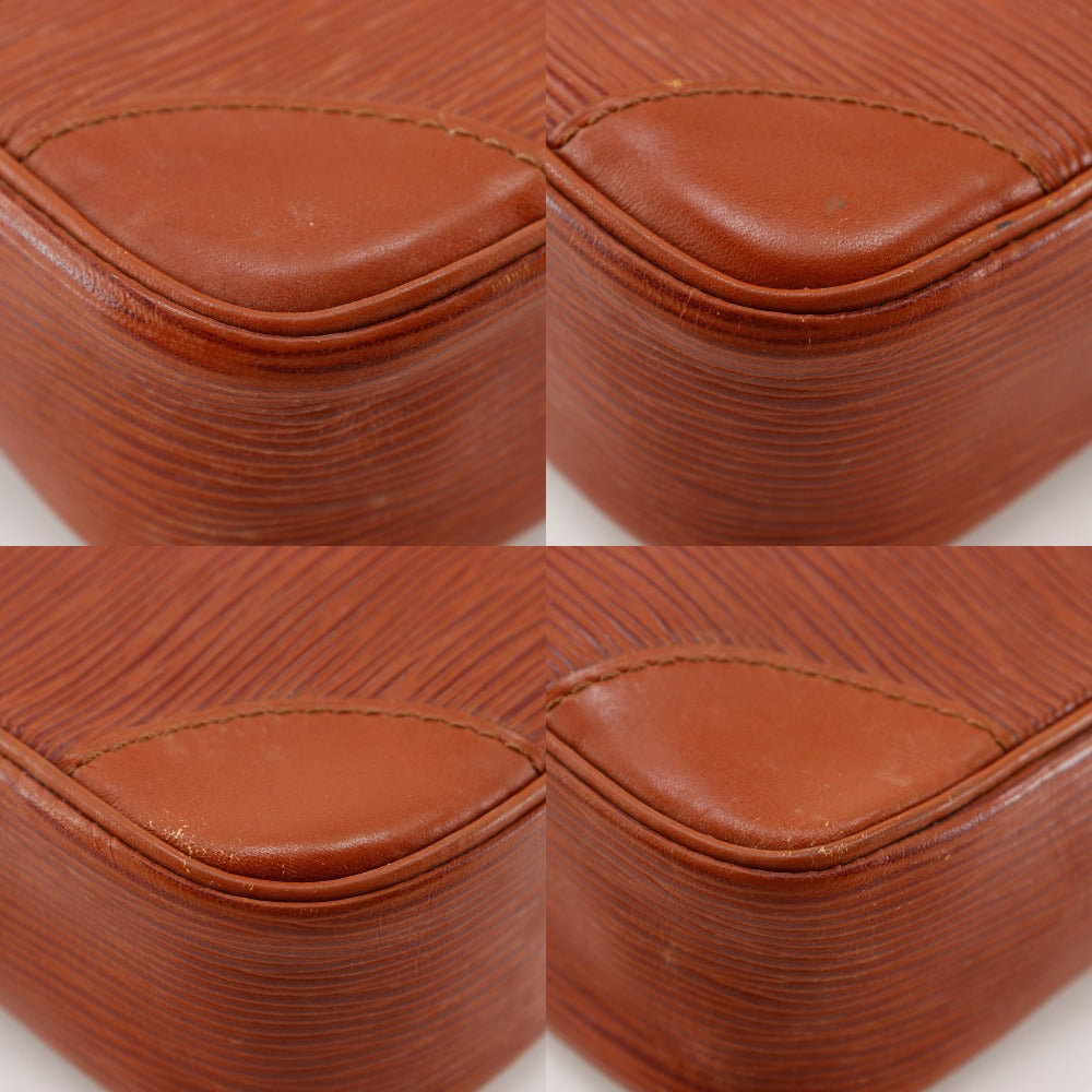 LOUIS VUITTON Shoulder Bag Epi Leather Brown Danube unisex(Unisex)