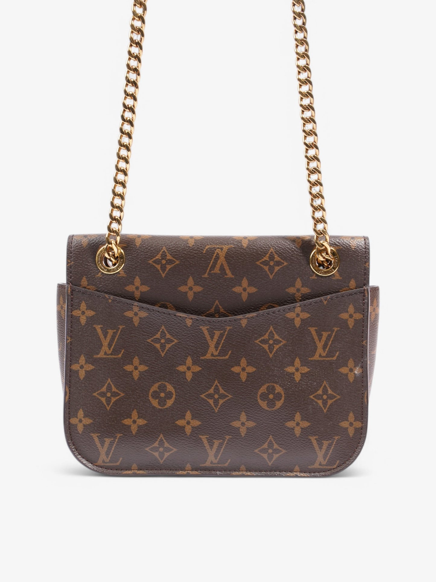 Louis Vuitton Passy Bag Monogram / Black Coated Canvas