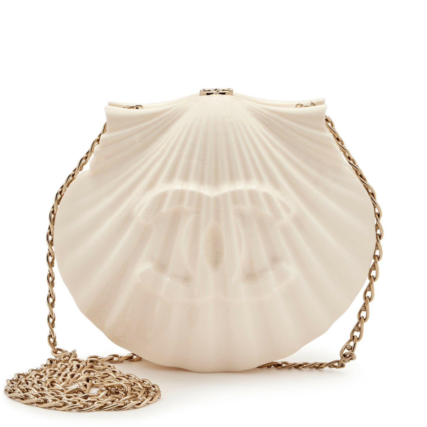 Chanel Evening On The Beach Shell Minaudière Clutch Bag