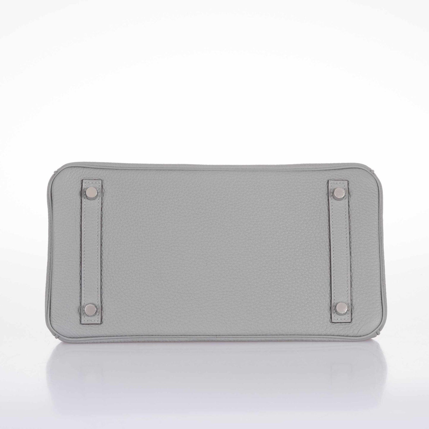 HermesBirkin 30 Gris Mouette Togo Palladium Hardware