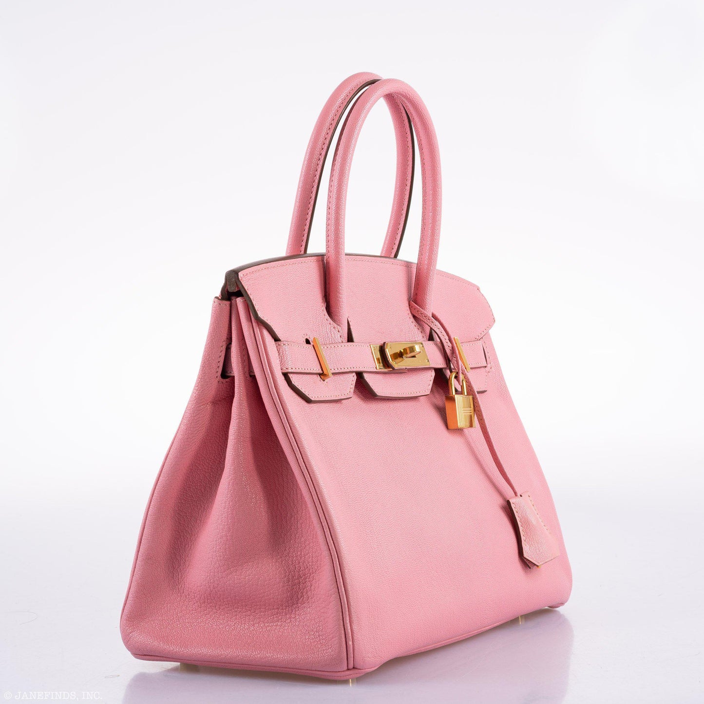 HermesBirkin 30 HSS Rose Confetti Chevre Gold Hardware - 2015, T