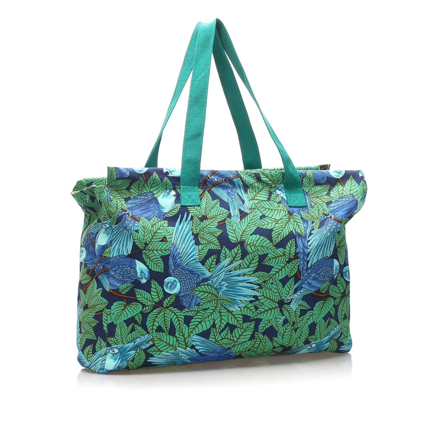 Luxury Hermes Printed Canvas Tote Bag (SHG-11688)