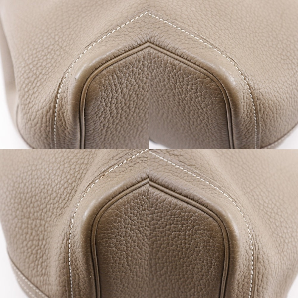 HERMES Tote Bag Negonda Brown Garden party 36 PM Women