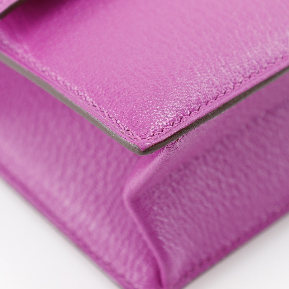 HERMES Clutch bag Shave purple C PN 005 IT Veru Women