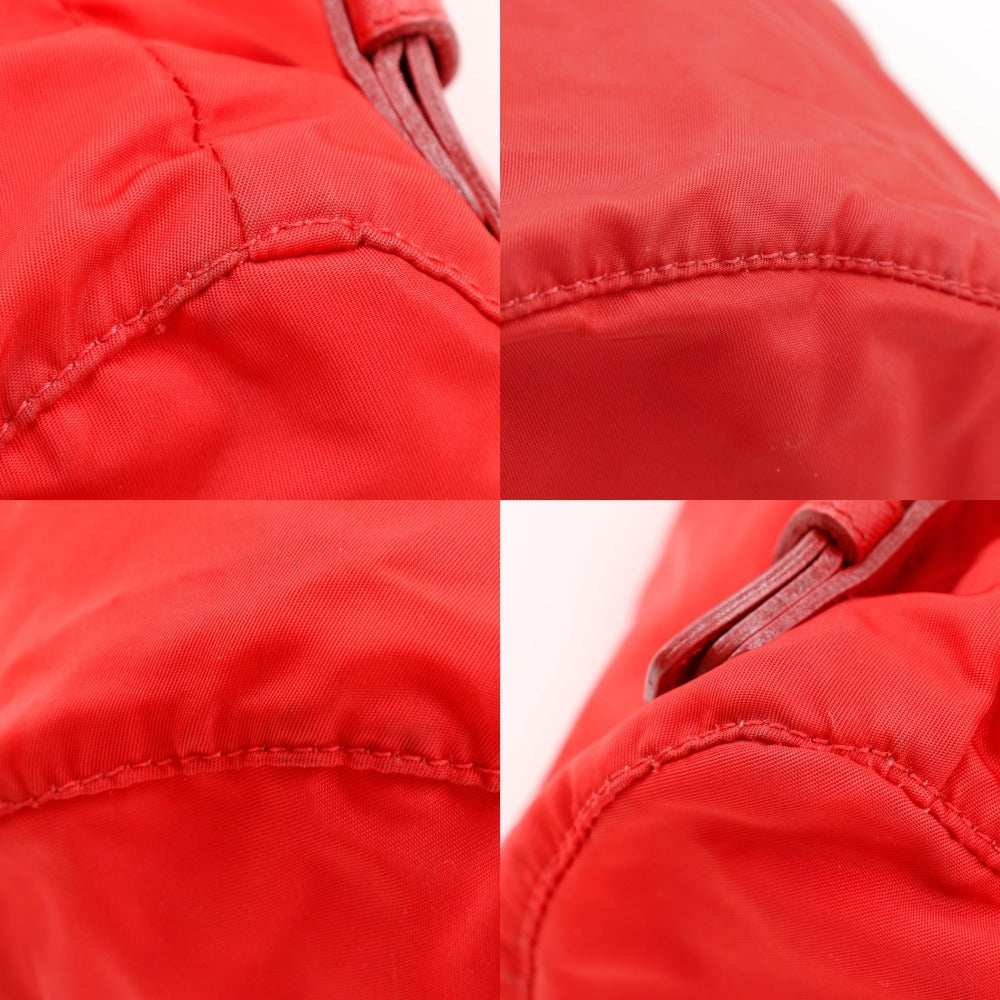 PRADA Backpack Nylon Red