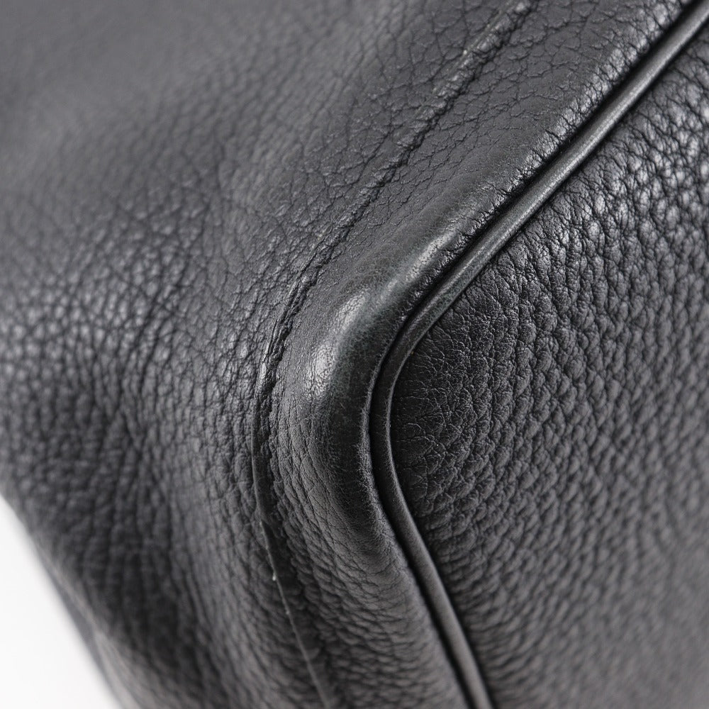 HERMES Tote Bag Negonda black Garden party PM Women