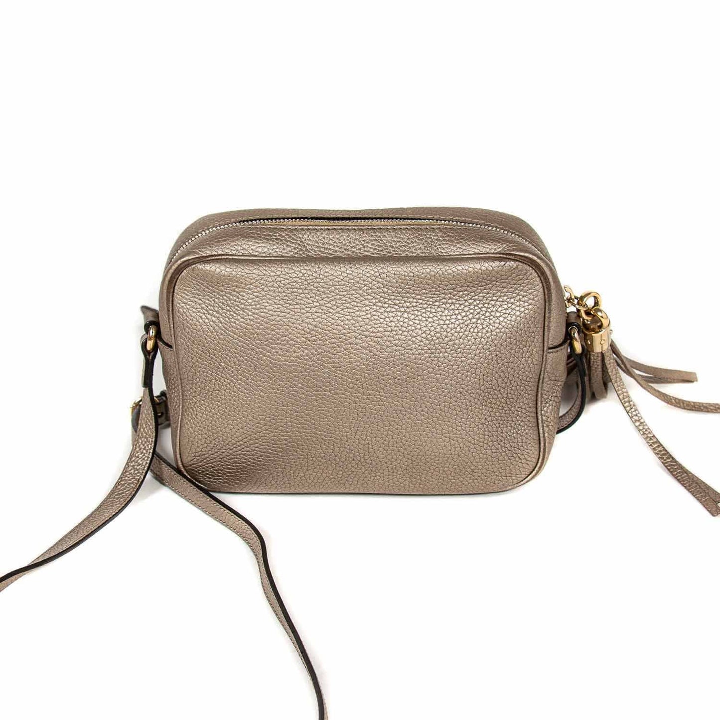 Gucci Soho Leather Canvas Shoulder Bag Style 4