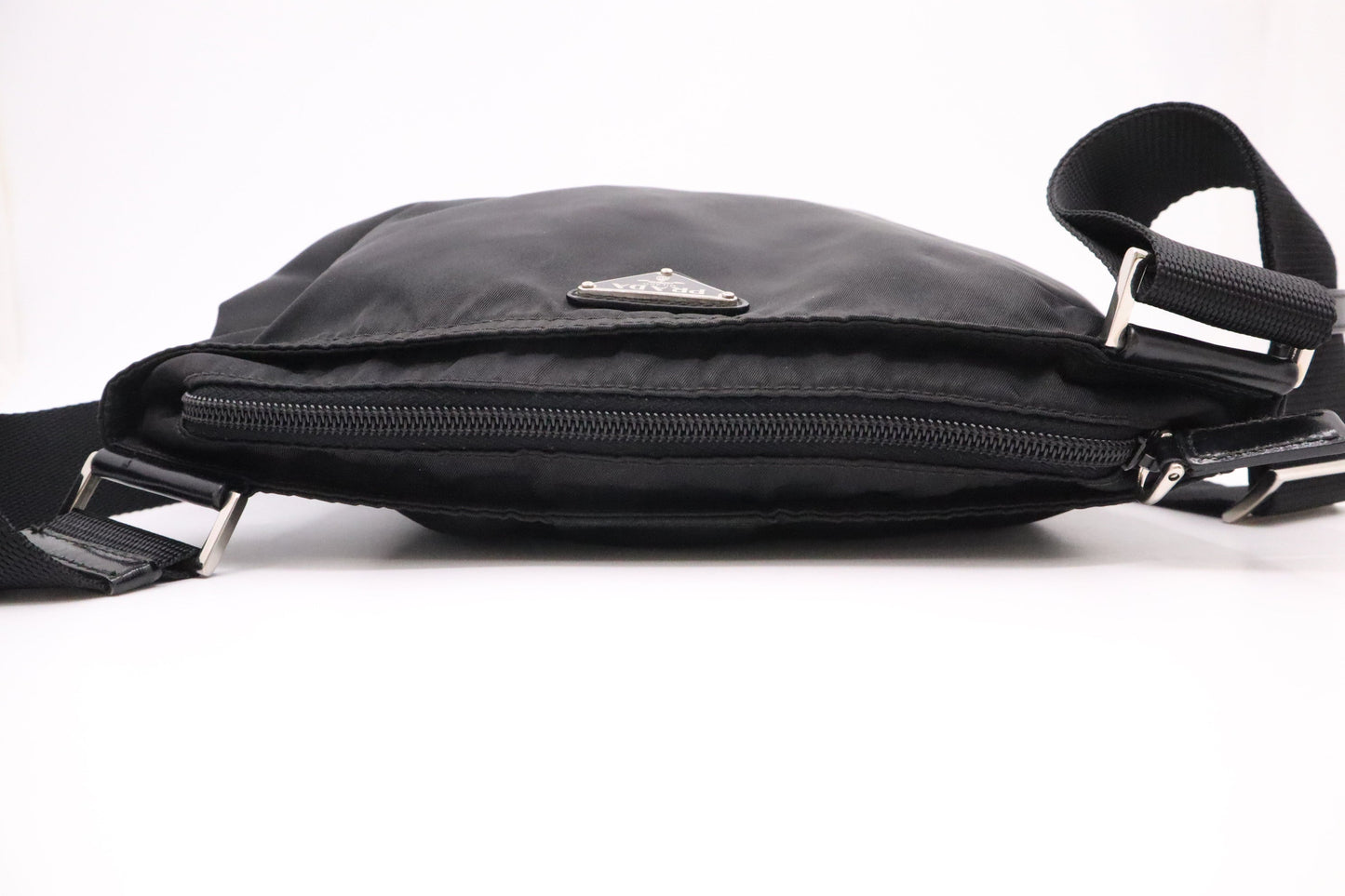 Prada Square Crossbody in Black Nylon - Style 3