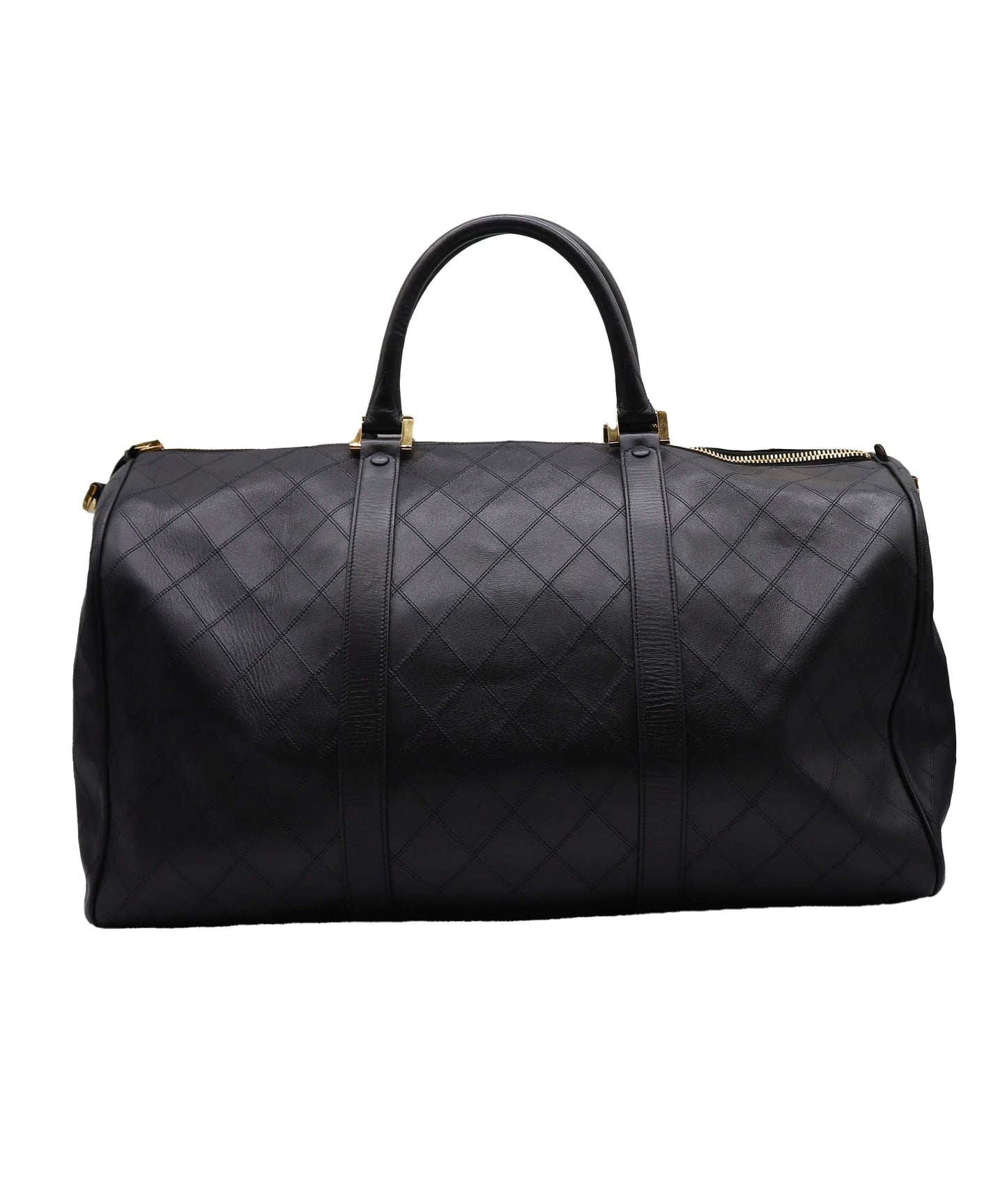 Chanel Boston Bag Black Lambskin C24123263 ASC5937