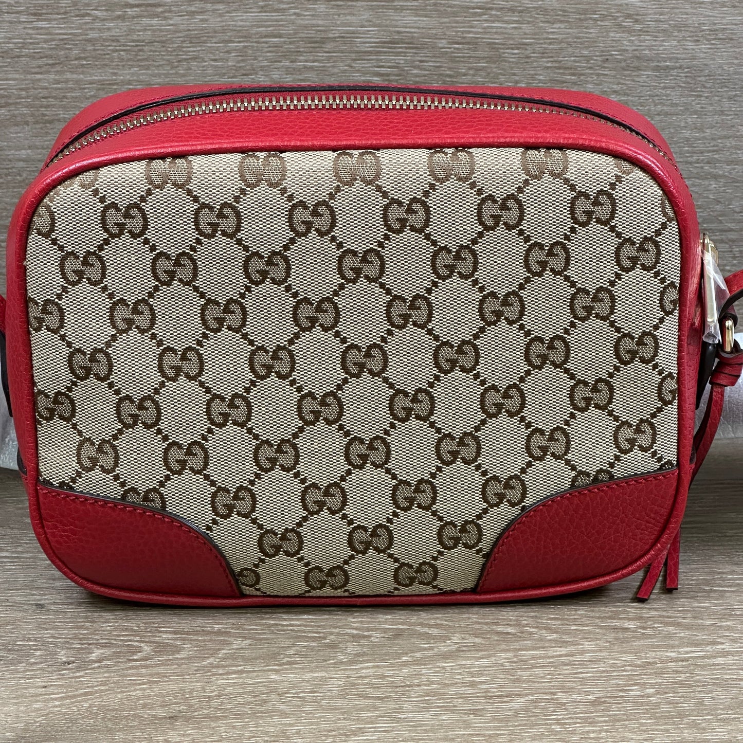Gucci Leather Canvas Crossbody