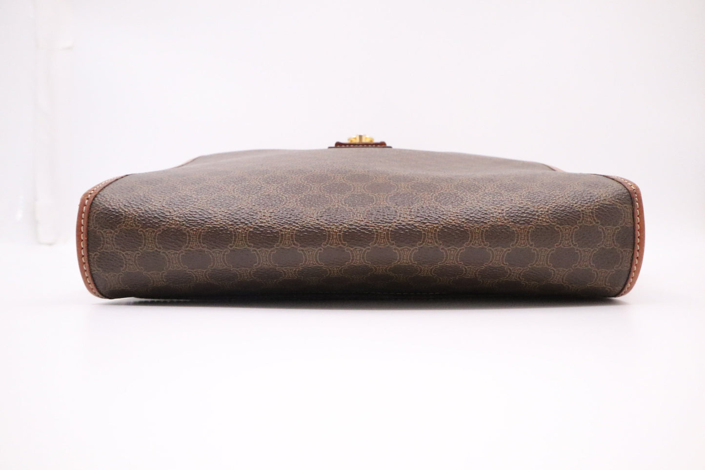 Celine Messenger Bag in Brown Macadam Canvas