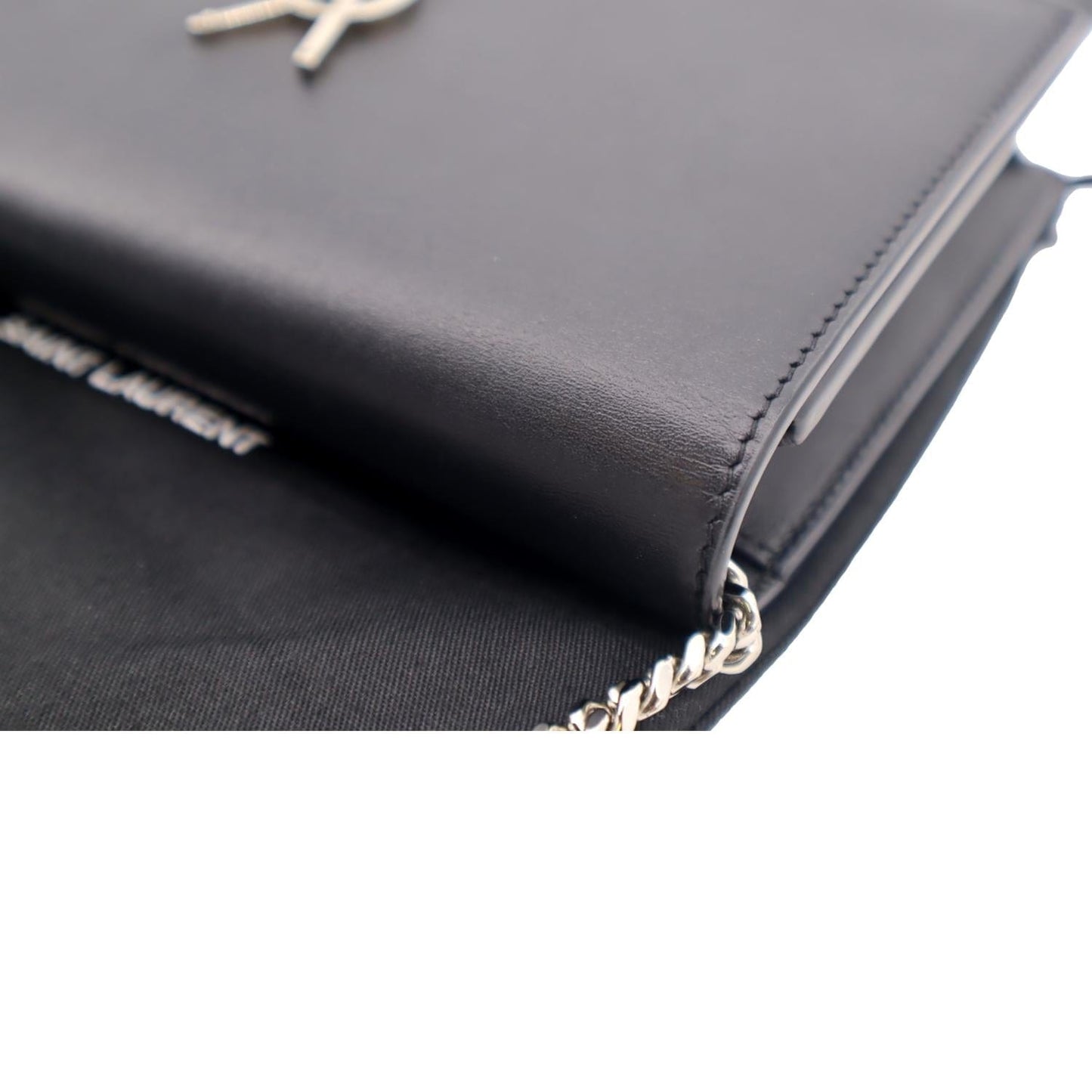 SAINT LAURENT Kate Tassel Leather Crossbody Bag Black