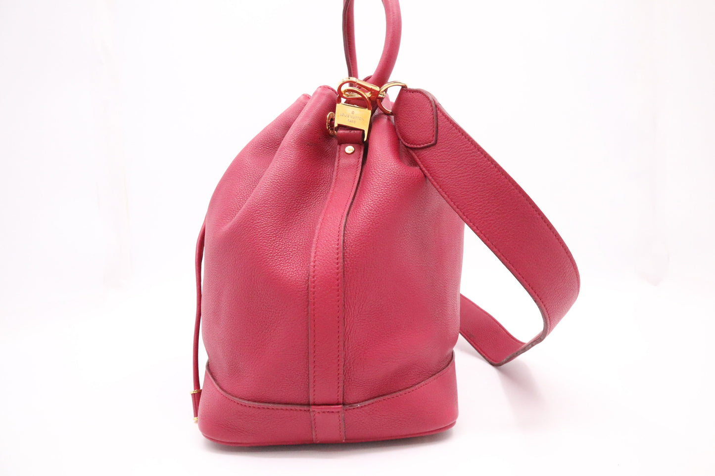 Louis Vuitton Noe in Magenta Taurillon Leather
