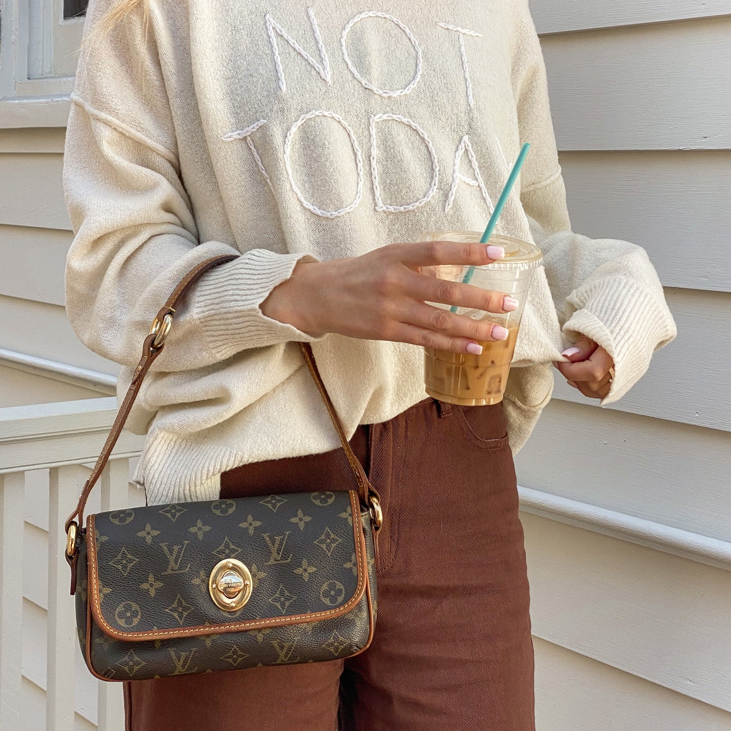 Louis Vuitton Monogram Tikal PM Shoulder Bag