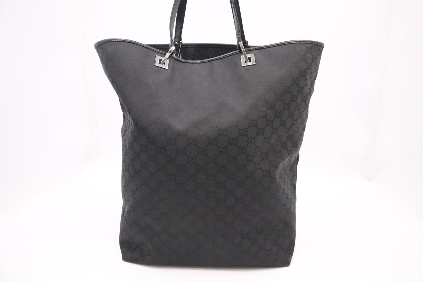 Gucci Tote Bag in Black Nylon Canvas
