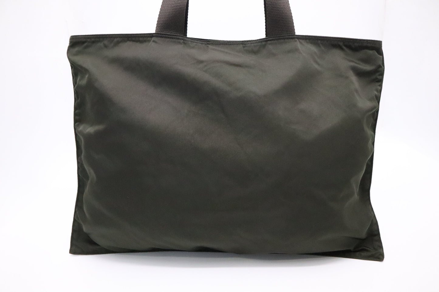 Prada Tote in Dark Green Nylon
