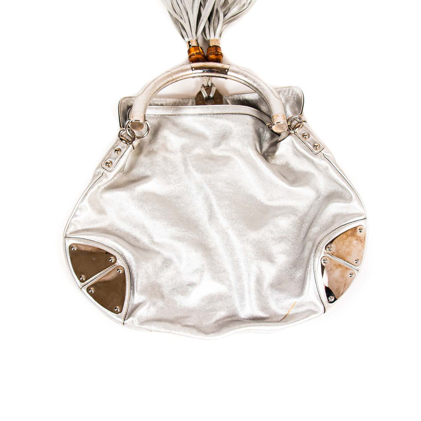 Gucci Leather Canvas Handbag Style 4