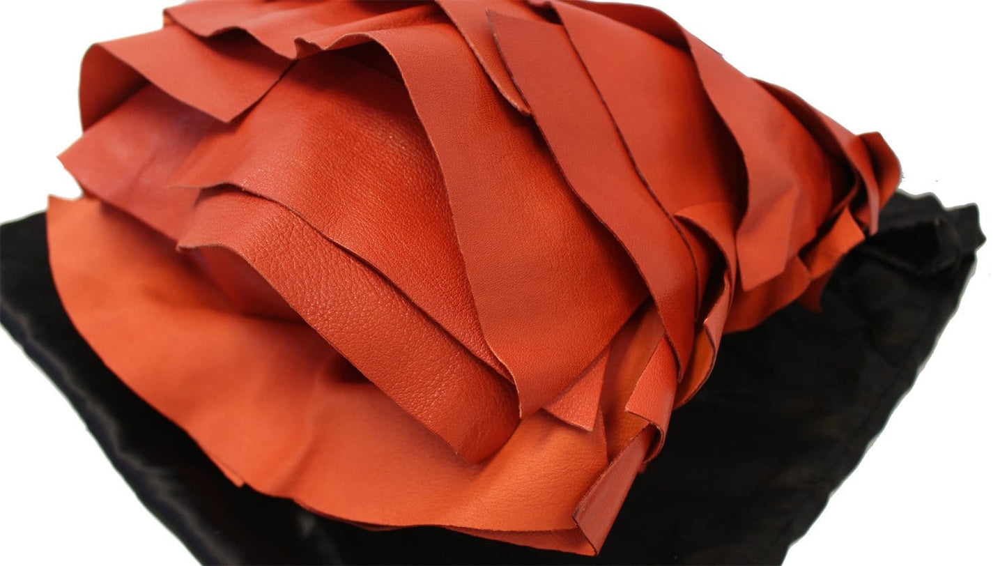 SAINT LAURENT Red Leather St. Tropez Horn Bag - Final Call