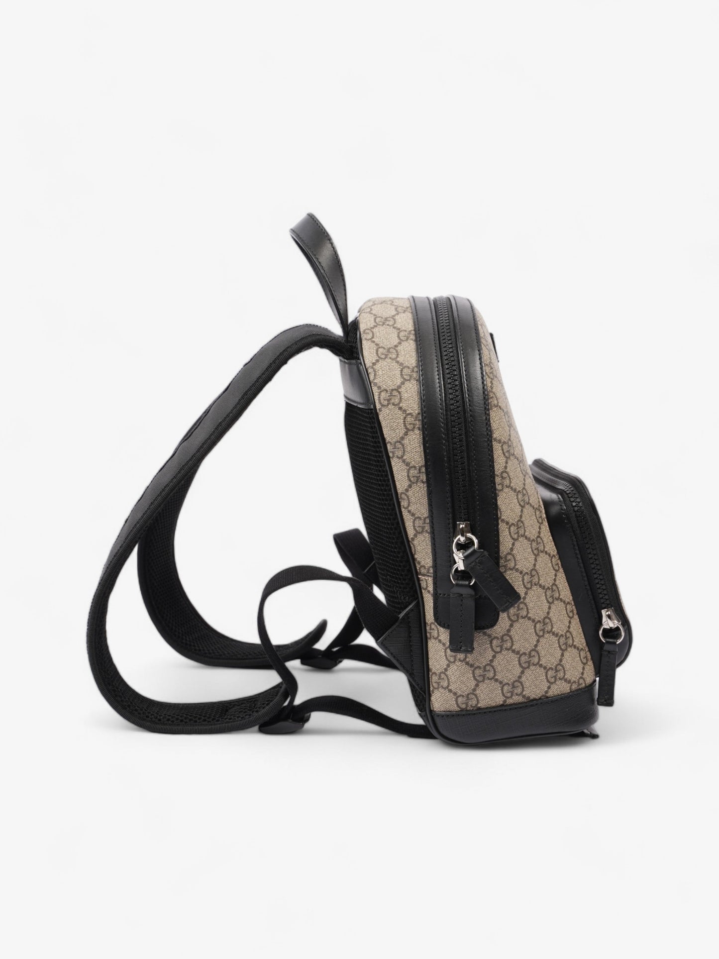 Gucci Supreme Backpack Monogram Coated Canvas