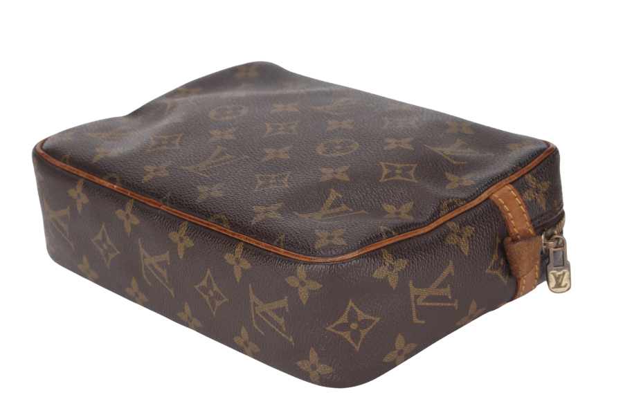 LOUIS VUITTON COMPIEGNE 23CM MONOGRAM CANVAS GOLD HARDWARE, NO DUST COVER Clutch
