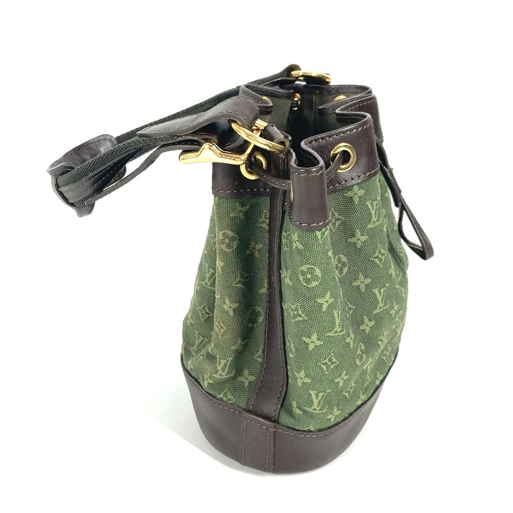 LOUIS VUITTON Shoulder Bag Monogram mini canvas khaki Monogram mini Noelie