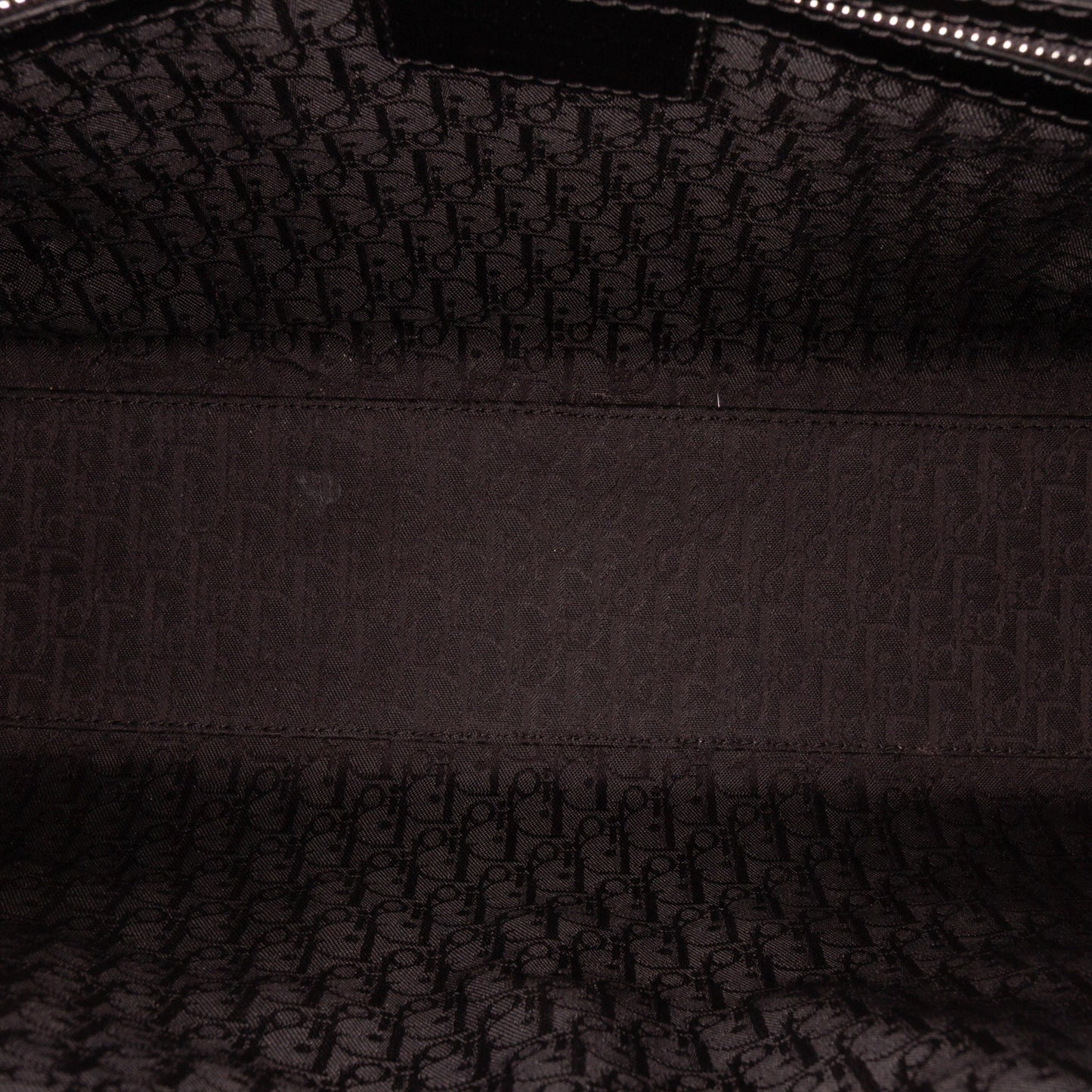 Black Dior Large Patent Cannage Lady Dior Satchel