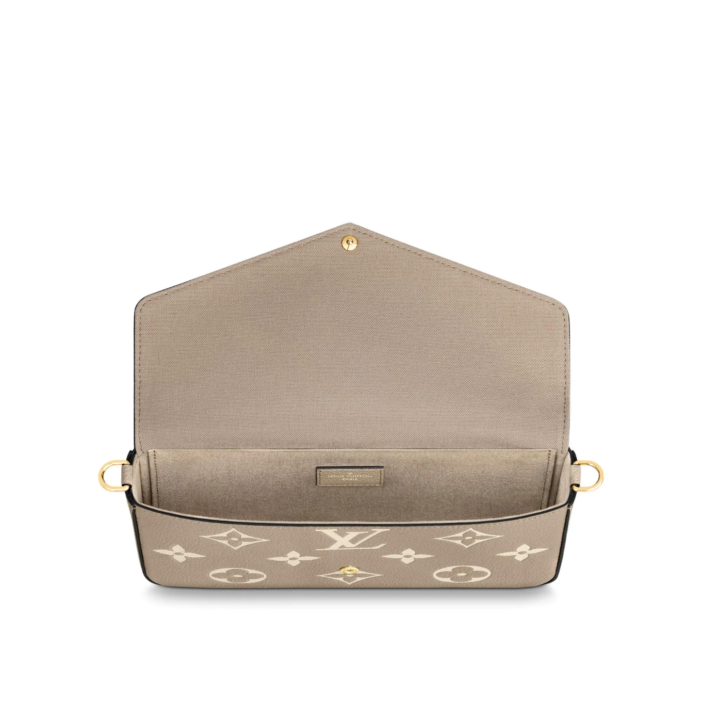 Louis Vuitton Tourterelle Empreinte Pochette Felicie Crossbody