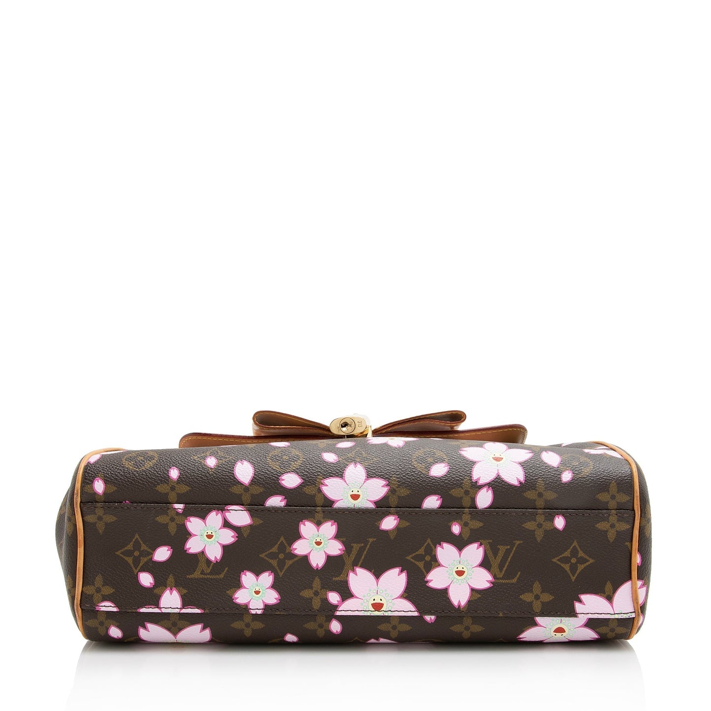Louis Vuitton Limited Edition Cherry Blossom Sac Retro Satchel (SHF-22743)