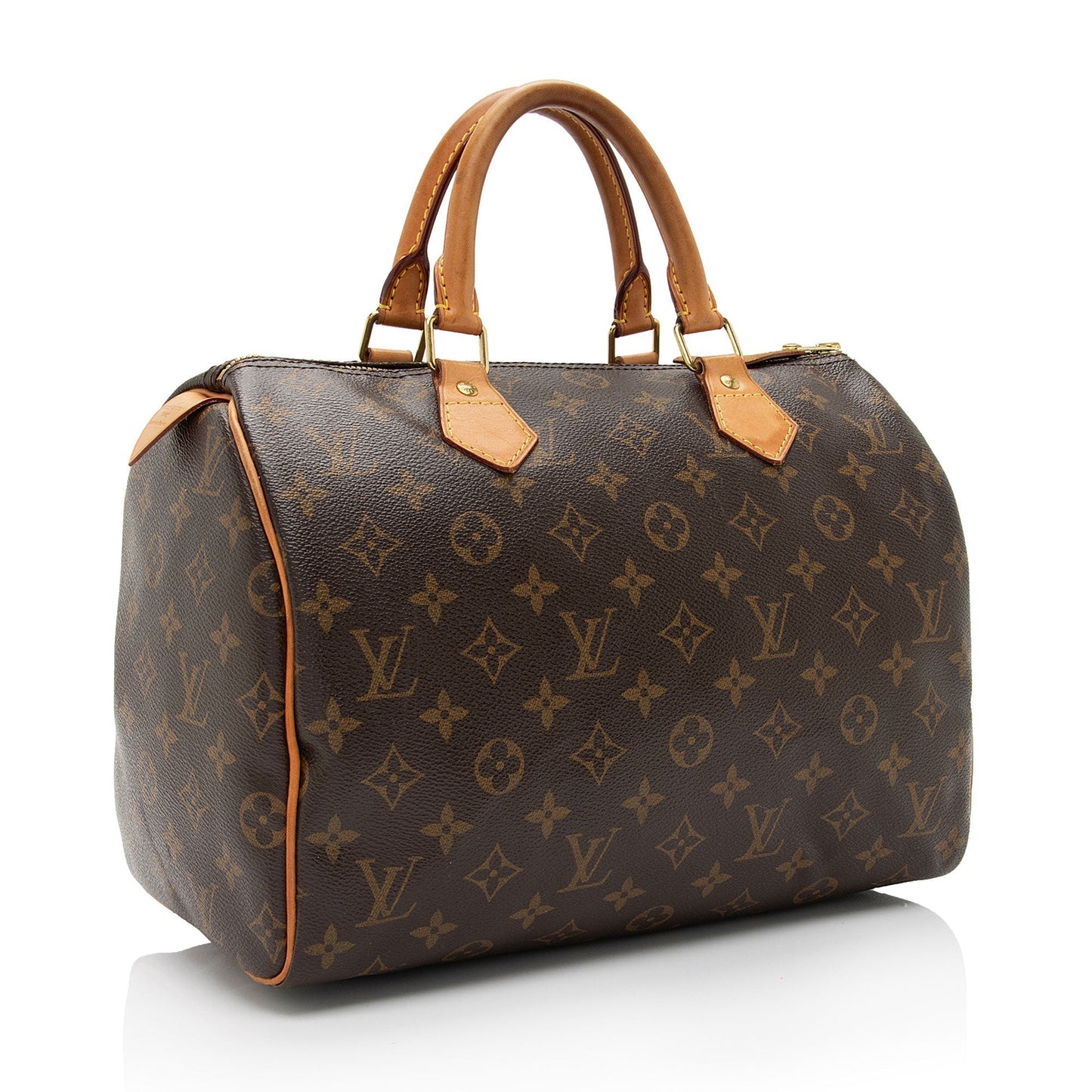 Louis Vuitton Monogram Canvas Speedy 30 Satchel (SHF-uufe7d)