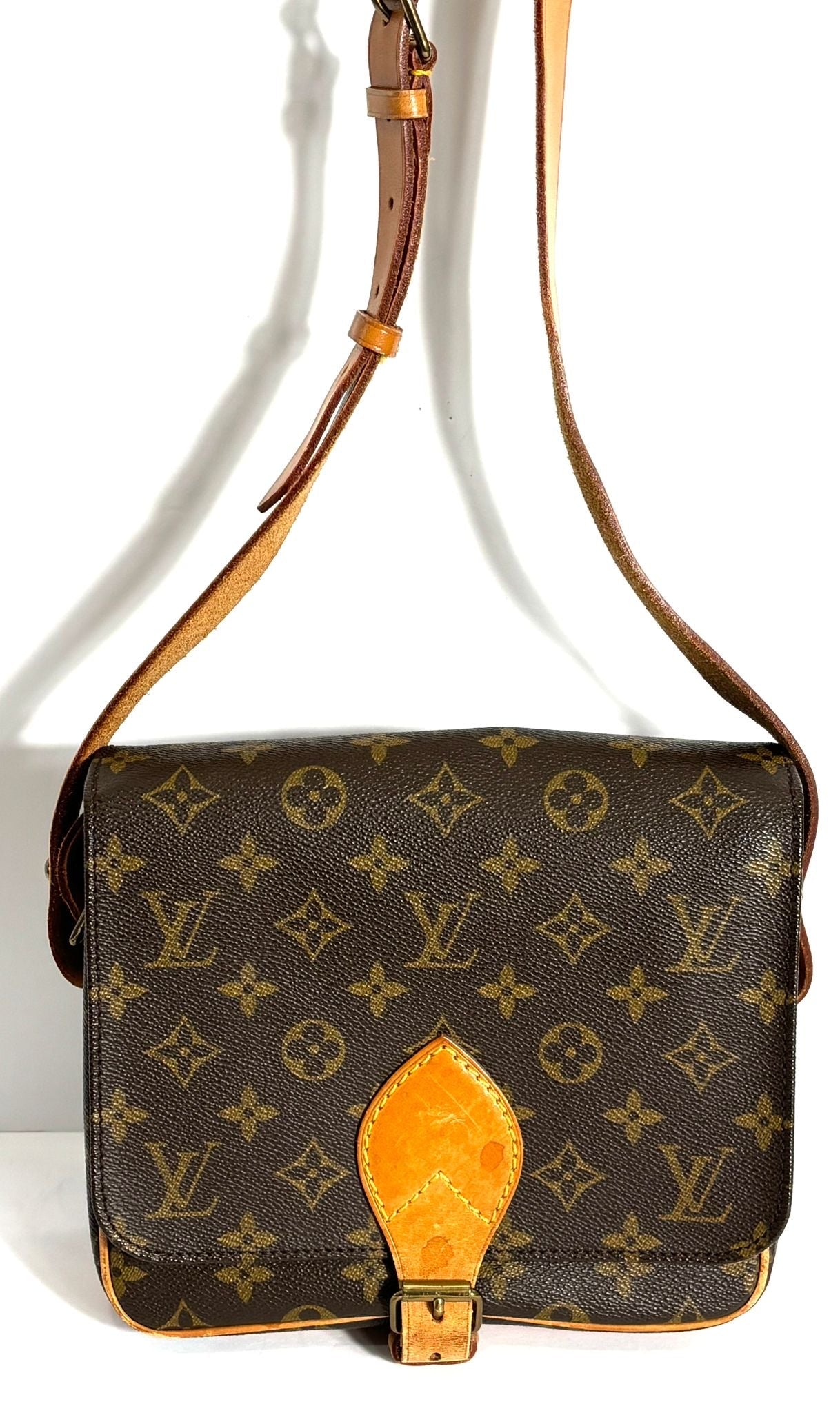 LOUIS VUITTON MONOGRAM CARTOUCHIERE GM CROSSBODY BAG