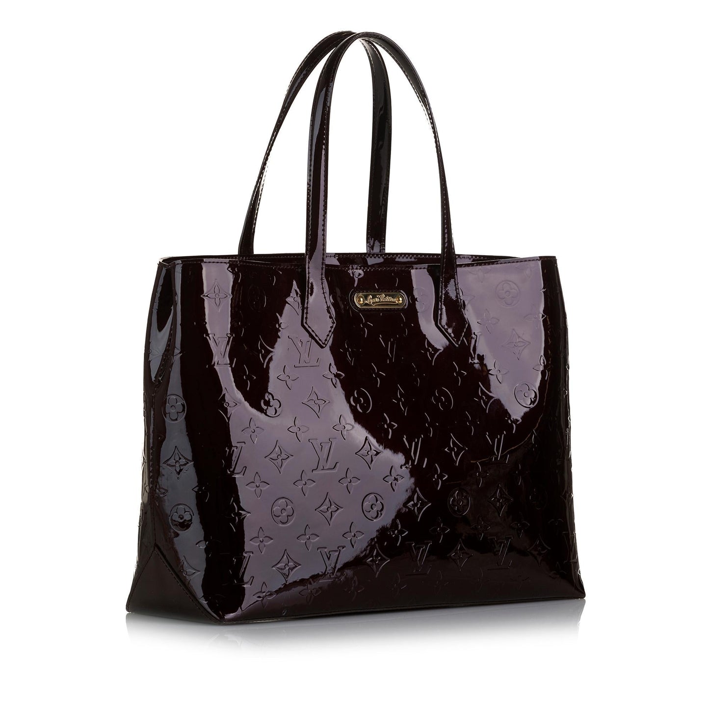 Louis Vuitton Monogram Vernis Wilshire MM (SHG-jyZpD3)