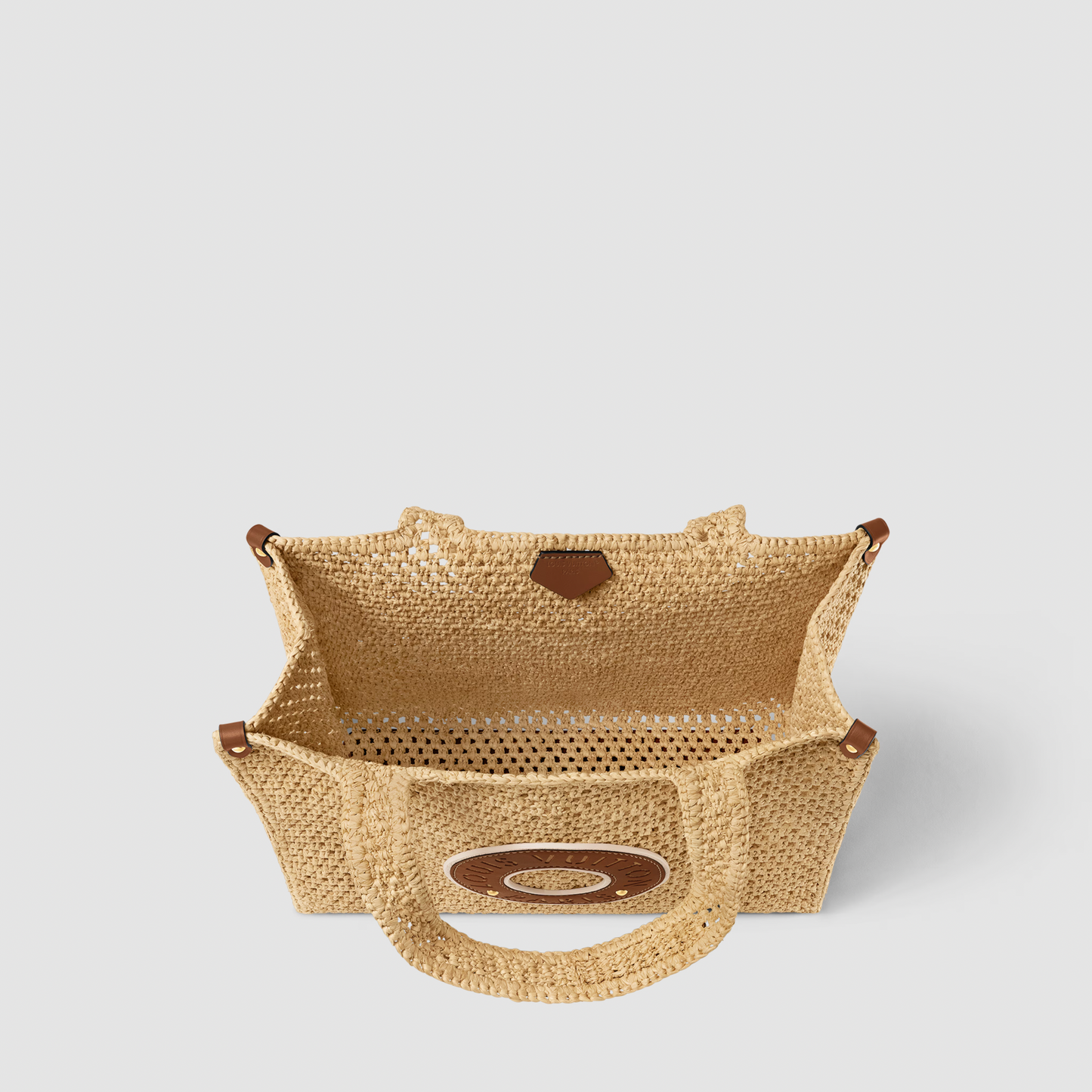 Louis Vuitton By The Pool Raffia OnTheGo MM Tote